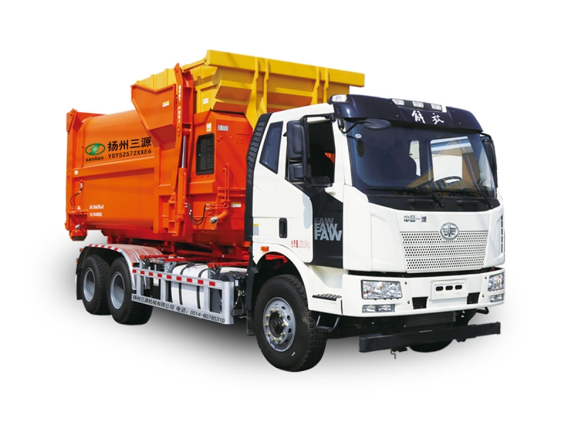 YSY5257ZXXE6 Compartment Removable Garbage Truck
