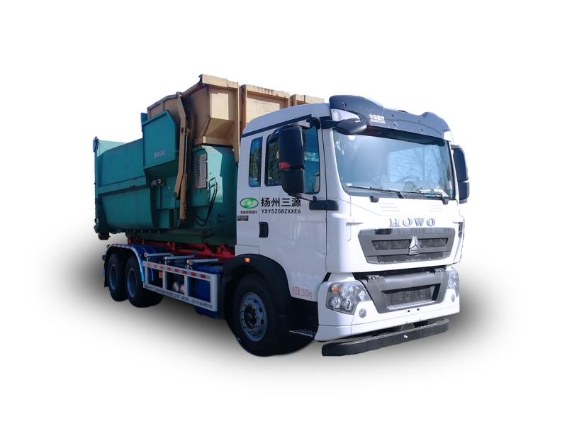 YSY5258ZXXE6 Compartment Removable Garbage Truck